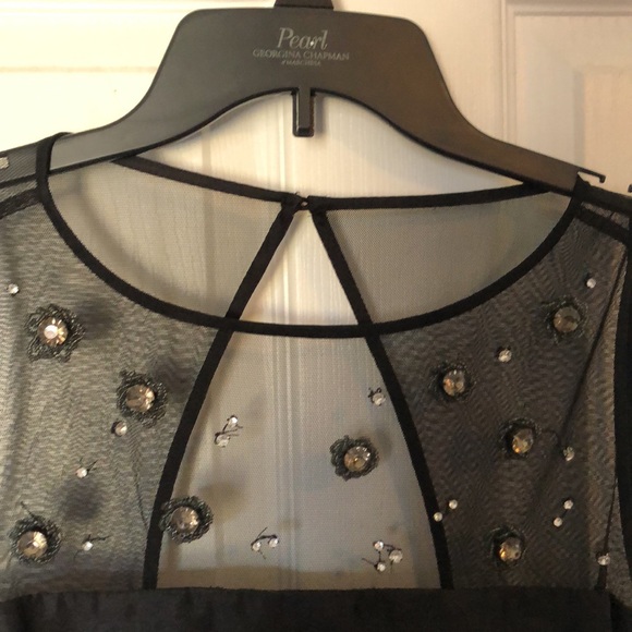 Pearl by Georgina Chapman of Marchesa cocktail mini dress size 6 - Picture 2 of 6